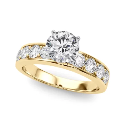 Jelena Channel Diamond Engagement Ring