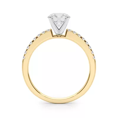 Maddison Pavé Diamond Engagement Ring