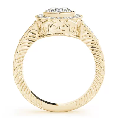 Hape Halo Engagement Ring