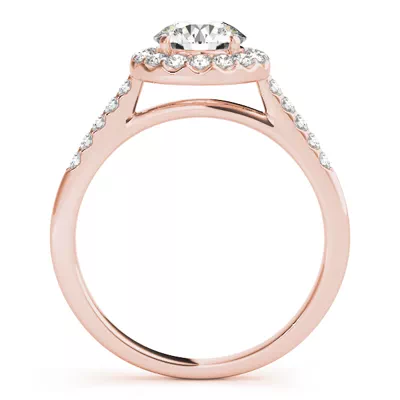 Frankie Halo Engagement Ring