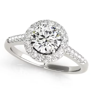 Frankie Halo Engagement Ring