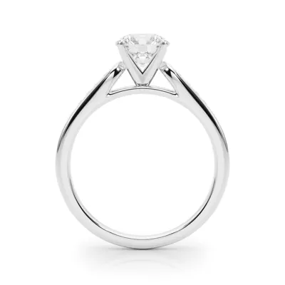 Solene Diamond Channel Engagement Ring