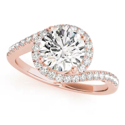 Phoenix Halo Engagement Ring