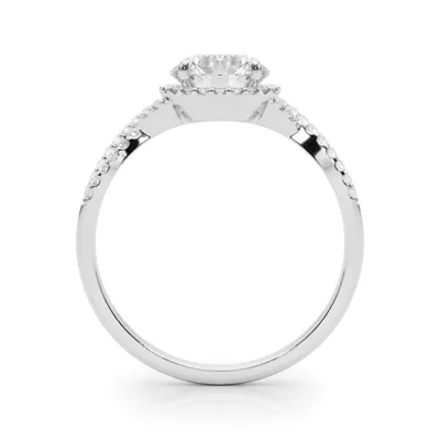 Leanna Halo Engagement Ring