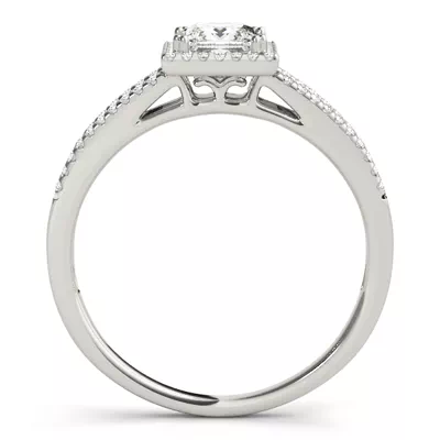 Aubrielle Halo Engagement Ring