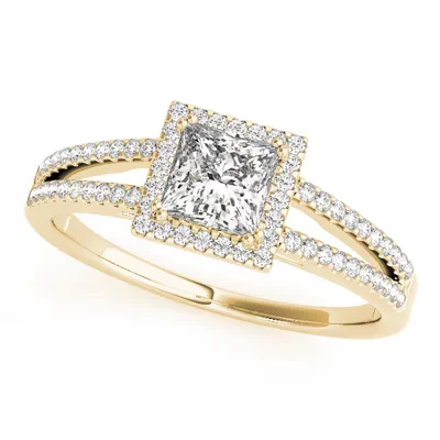 Aubrielle Halo Engagement Ring