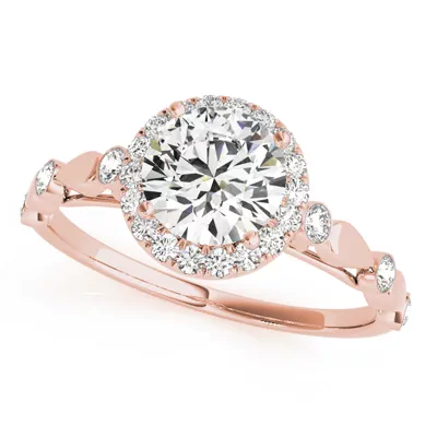 Cora Halo Engagement Ring