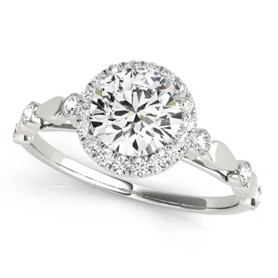 Cora Halo Engagement Ring