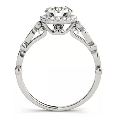 Cora Halo Engagement Ring