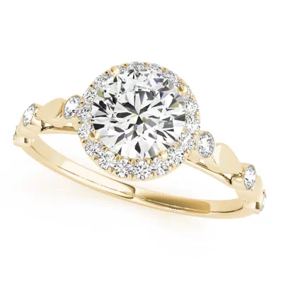 Cora Halo Engagement Ring