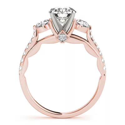 Jayla Three Stone Engagement Ring
