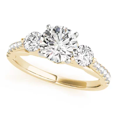 Jayla Three Stone Engagement Ring