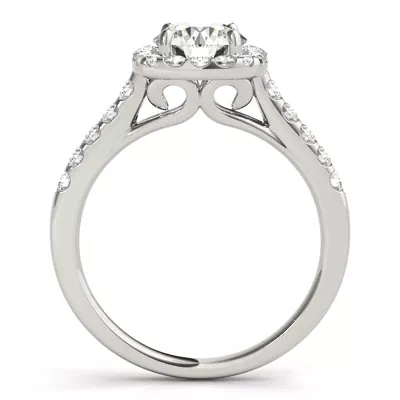 Victoria Halo Engagement Ring