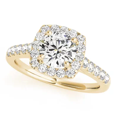 Victoria Halo Engagement Ring
