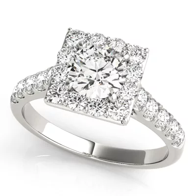 Meara Halo Engagement Ring