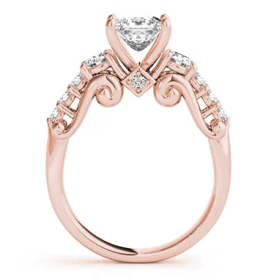 Everett Three Stone Engagement Ring