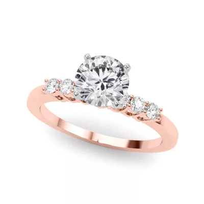 Janice Shared Prong Engagement Ring