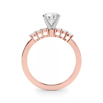 Janice Shared Prong Engagement Ring