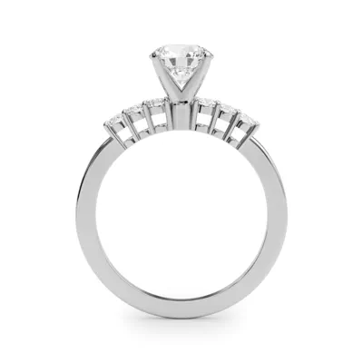 Janice Shared Prong Engagement Ring