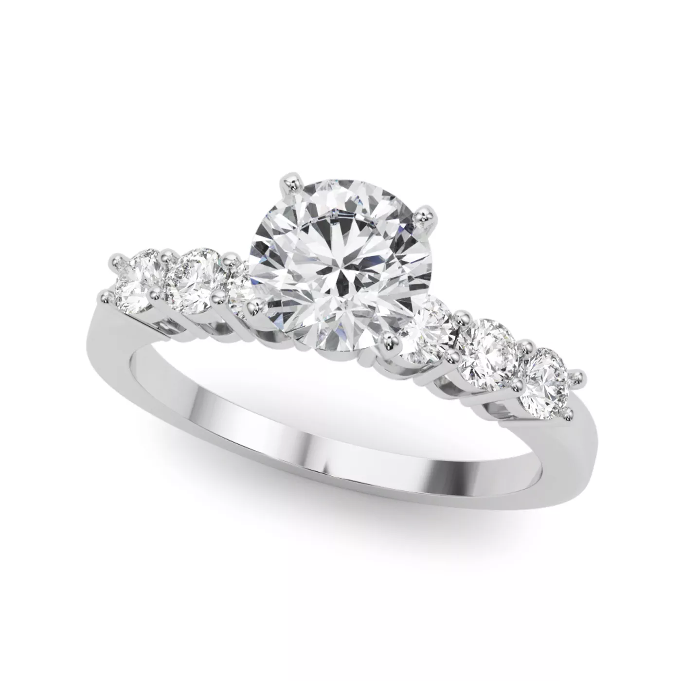 Abby Shared Prong Engagement Ring