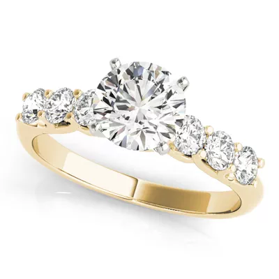 Monica Shared Prong Engagement Ring
