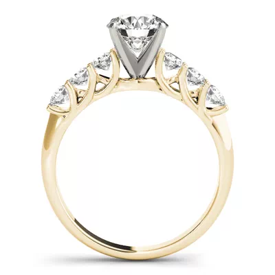Monica Shared Prong Engagement Ring