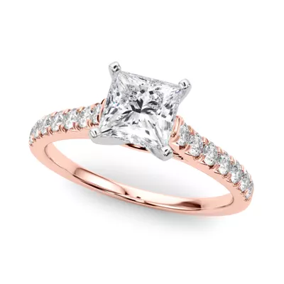 Rhya French Pavé Diamond Engagement Ring