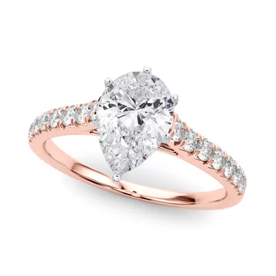 Rhya French Pavé Diamond Engagement Ring