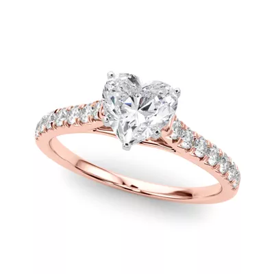 Rhya French Pavé Diamond Engagement Ring
