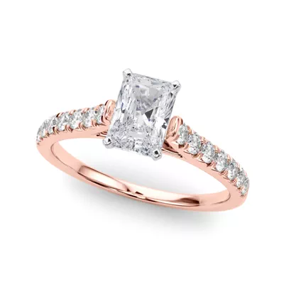 Rhya French Pavé Diamond Engagement Ring