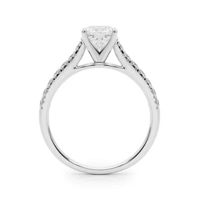 Rhya French Pavé Diamond Engagement Ring