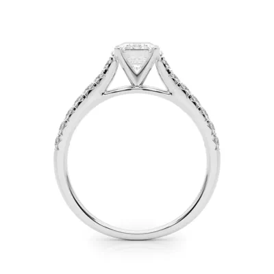 Rhya French Pavé Diamond Engagement Ring
