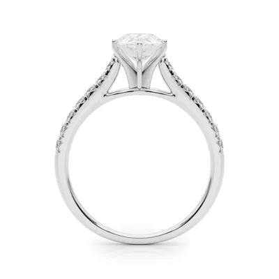 Rhya French Pavé Diamond Engagement Ring