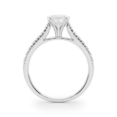 Rhya French Pavé Diamond Engagement Ring