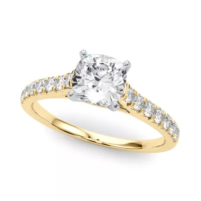 Rhya French Pavé Diamond Engagement Ring