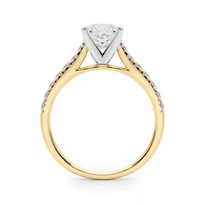 Rhya French Pavé Diamond Engagement Ring