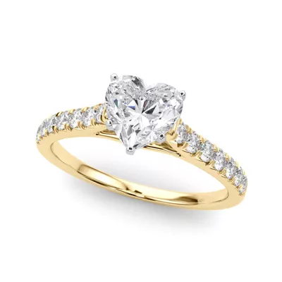 Rhya French Pavé Diamond Engagement Ring