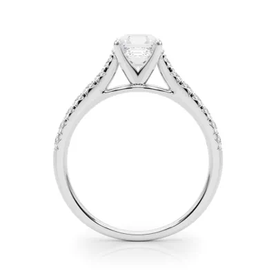 Rhya French Pavé Diamond Engagement Ring
