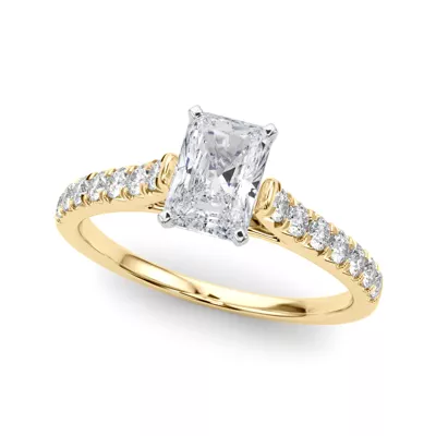 Rhya French Pavé Diamond Engagement Ring