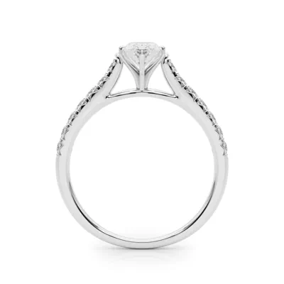 Rhya French Pavé Diamond Engagement Ring