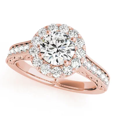 Amiah Halo Engagement Ring