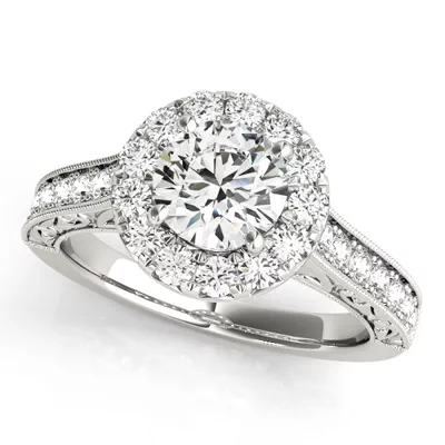 Amiah Halo Engagement Ring
