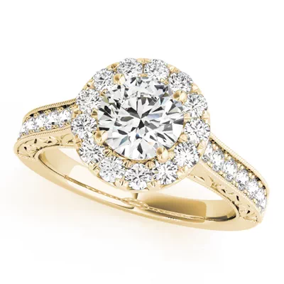 Amiah Halo Engagement Ring