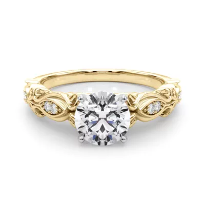 Kieran Vintage Inspired Engagement Ring