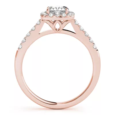 Madison Halo Engagement Ring