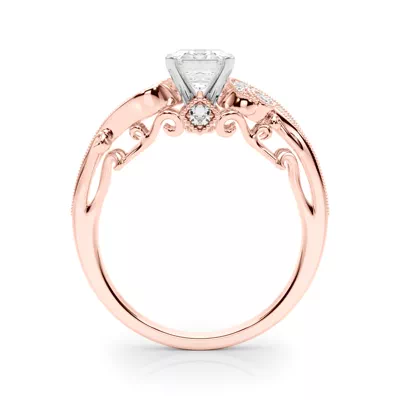 Carmel Vintage Inspired Lab Engagement Ring