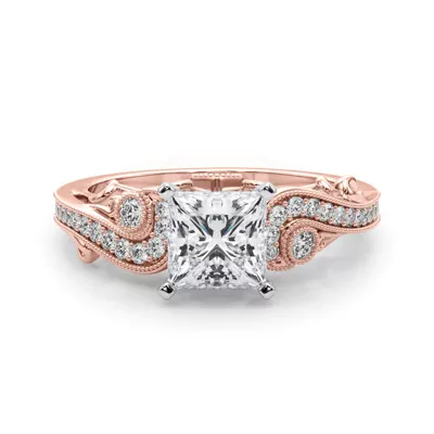 Carmel Vintage Inspired Engagement Ring