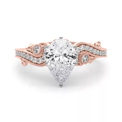 Carmel Vintage Inspired Engagement Ring