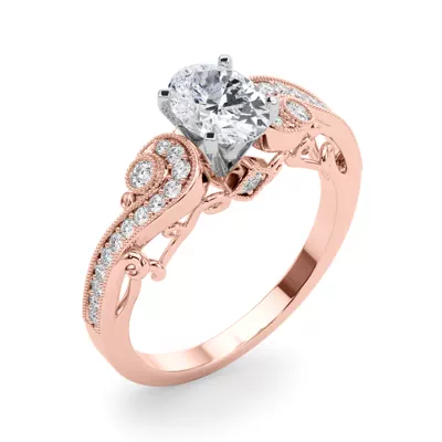 Carmel Vintage Inspired Engagement Ring