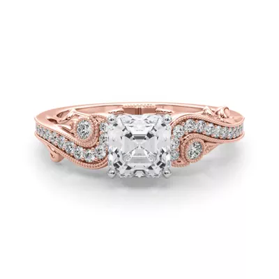 Carmel Vintage Inspired Engagement Ring